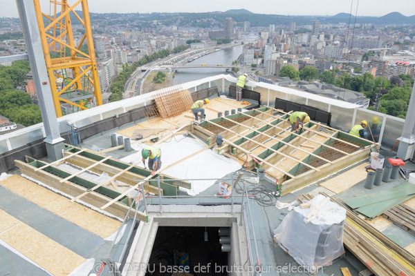 tour des finances à Liège